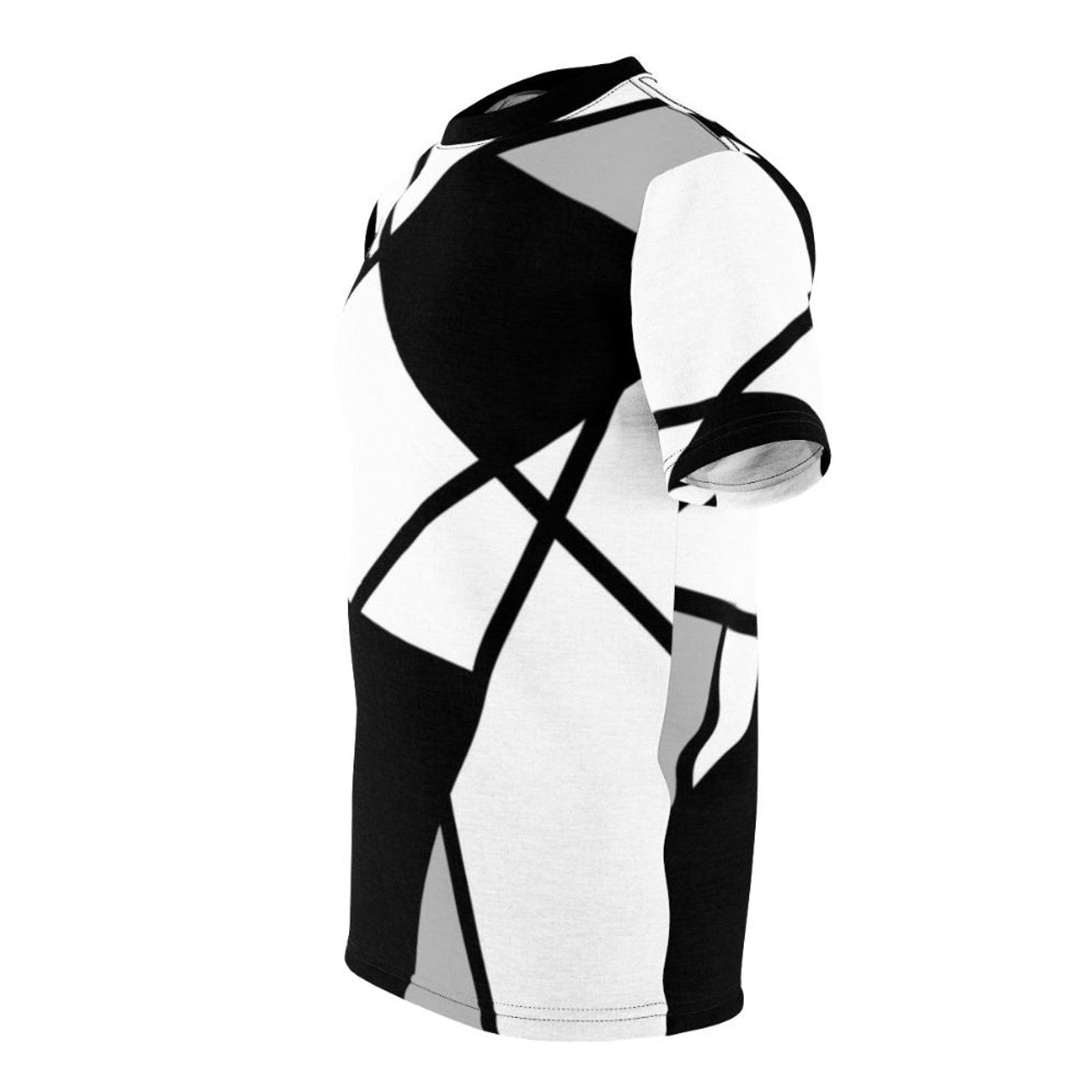 Stylish Modern Geometric Abstract Pattern T-Shirt