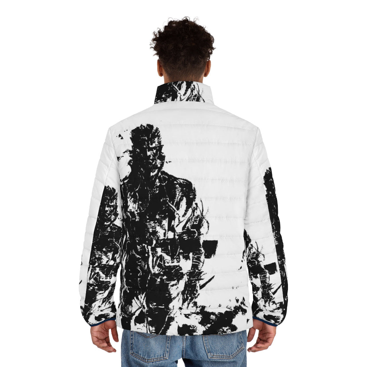 Metal Gear Solid Big Boss Puffer Jacket - MGS3 Inspired Apparel