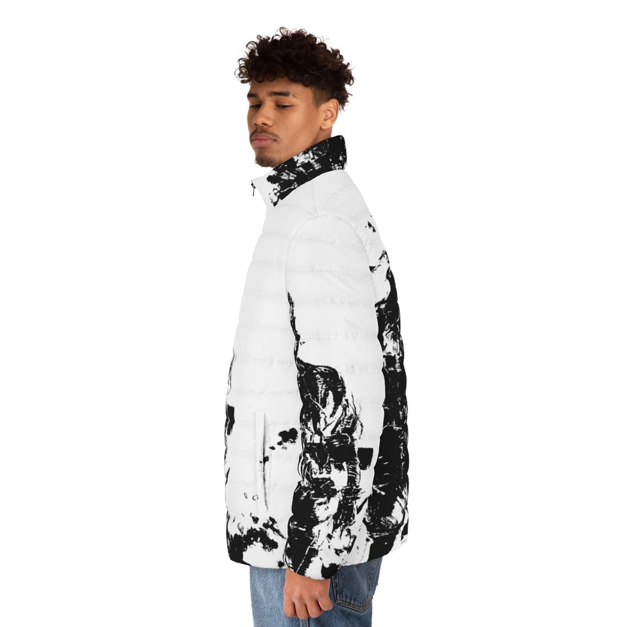 Metal Gear Solid Big Boss Puffer Jacket - MGS3 Inspired Apparel