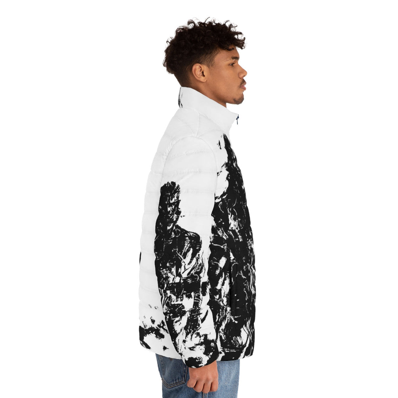 Metal Gear Solid Big Boss Puffer Jacket - MGS3 Inspired Apparel