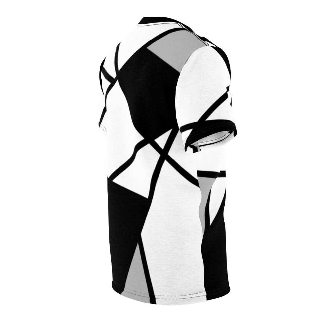 Stylish Modern Geometric Abstract Pattern T-Shirt