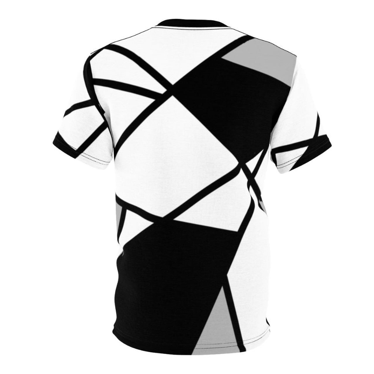 Stylish Modern Geometric Abstract Pattern T-Shirt